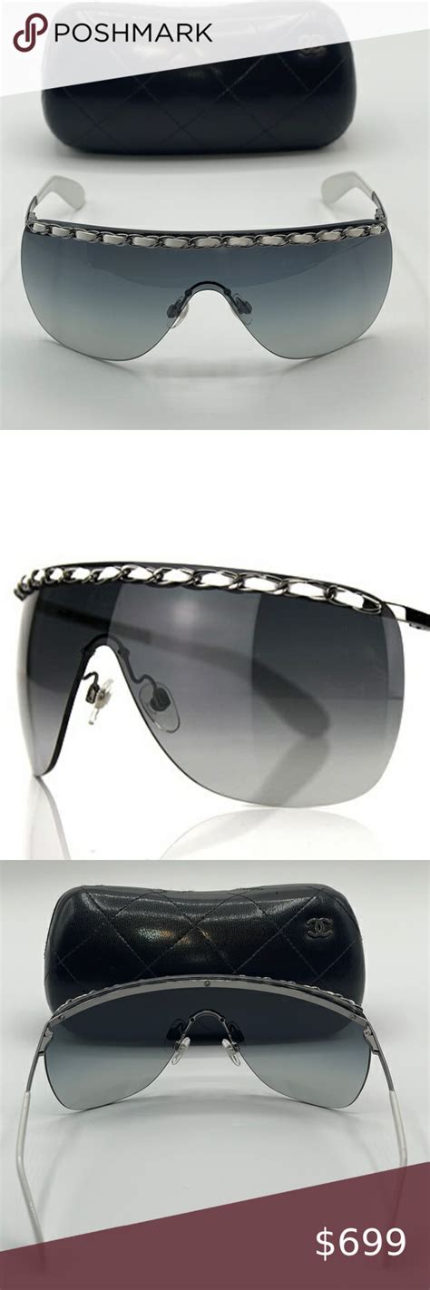 chanel sunglasses with visor|coco chanel sunglasses outlet.